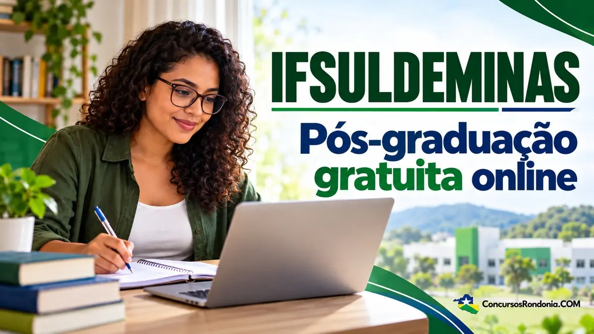 Instituto Federal do Sul de Minas oferta 800 vagas em cursos gratuitos de pós-graduação Instituto Federal do Sul de Minas oferta 800 vagas em cursos gratuitos de pós-graduação