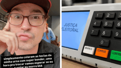 Cantor denuncia crime eleitoral após urna apresentar problemas em São Paulo Cantor denuncia crime eleitoral após urna apresentar problemas em São Paulo