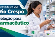 Prefeitura de Rio Crespo abre seleção para farmacêutico com salários de até R$ 3,3 mil