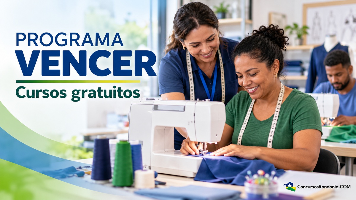 Inscrições para cursos gratuitos em Rondônia abrem e oferecem auxílios financeiros